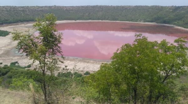 un lac vechi de 50 000 de ani a devenit roz  expertii nu stiu exact de ce