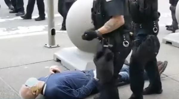 batran cu craniul fracturat dupa protest trump spusese ca e o inscenare