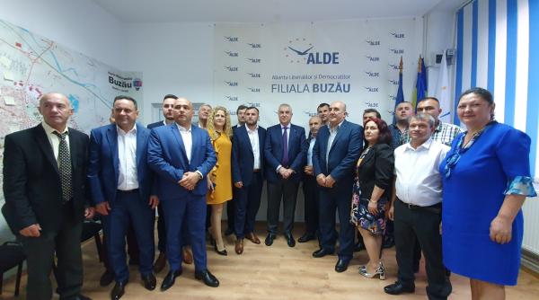 alde buzau si a prezentat candidatii la alegerile locale