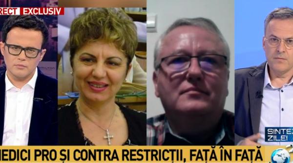 gadea cearta cu un medic conspirationist sunteti doctor sau ogica nu fiti tata in seara asta