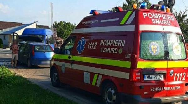 microbuz cu pasageri accident in sabareni giurgiu mai multi raniti