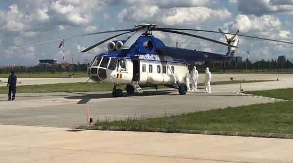 primul spital care nu mai poate primi pacienti au fost transferati cu elicopterul