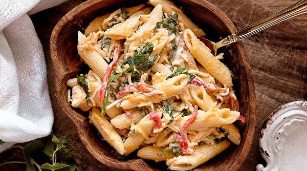 salata de vara cu paste mozzarella si ton reteta usoara gata in 20 minute