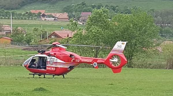 barbat prabusit cu parapanta elicopterul smurd intervine