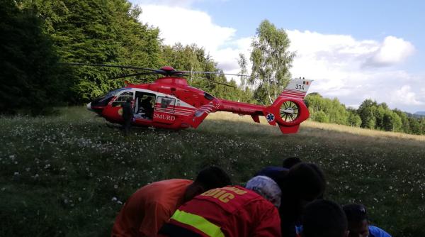 tanar accident grav de motocicleta medicii au mers cu atv urile a intervenit si elicopterul smurd