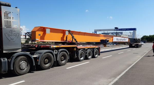 atentie soferi trafic ingreunat transport agabaritic pe ruta brasov targu jiu