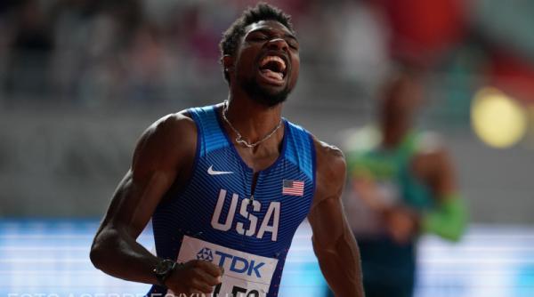 un atlet l a intrecut pe usain bolt la 200m recordul nu a fost luat in calcul