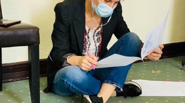 violeta alexandru  imaginile zilei  aproape nimeni nu purta masca