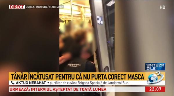 rasturnare de situatie cu tanarul incatusat la metrou jandarmii spun ca a fugit pe scarile de la metrou