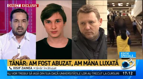 tudor ionescu cearta cu tanarul incatusat la metrou noi vedem imaginile fiti corect nu stiti cum a fost