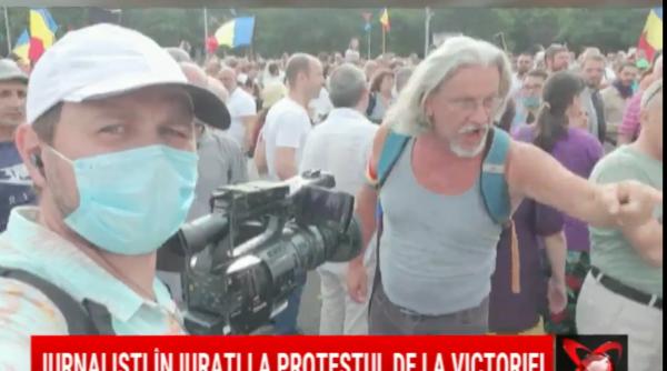 scene groaznice la protestul din piata victoriei jurnalista realitatea plus am ramas uimita de ce ne au facut oamenii