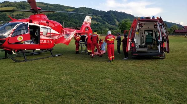 copil electrocutat transferat cu elicopterul la o clinica din capitala
