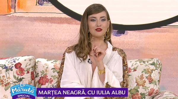 cum a aparut iulia albu in emisiunea lui maruta foto in articol