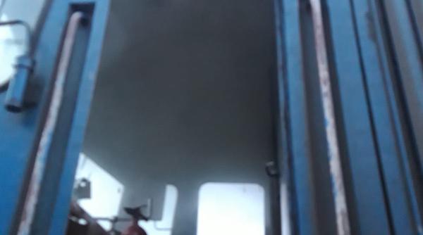 incendiu la un tren in gara din targu mures zeci de calatori evacuati