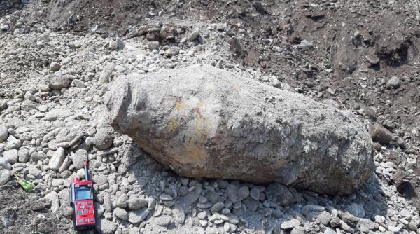 bomba de aviatie de peste 200 kg gasita in prahova