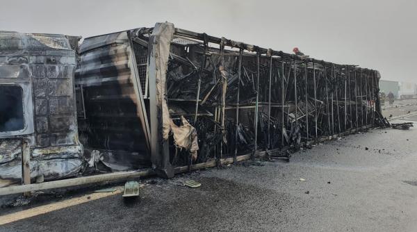momente de panica langa vama nadlac autostrada 1 a fost blocata