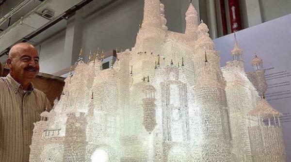 castel disney in valoare de 64 000 de dolari distrus de niste copii intr un muzeu