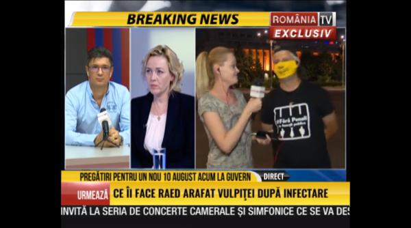 ceausescu a intrerupt live ul romania tv de ce protesteaza rezist pe 10 august nu e adevarat
