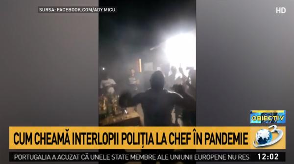 tupeu incredibil politia invitata interlopi la o petrecere live pe facebook ii rasturnam