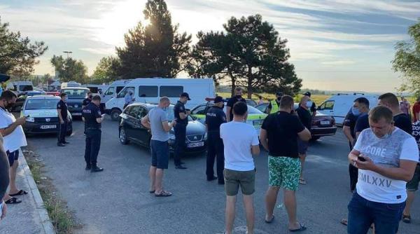 cozi imense la frontiera transportatorii protest la granita dupa ce un barbat a murit situatie catastrofala