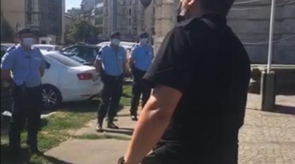 bataie in fata mai la doi ani de la protestul din 10 august imagini bomba video