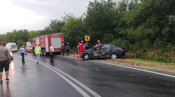 barbat resuscitat pe sosea trafic blocat pe dn6 accident grav in giurgiu