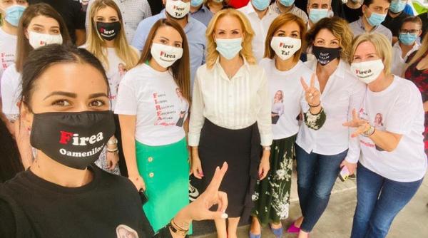 gabriela firea si a depus candidatura pentru al doilea mandat