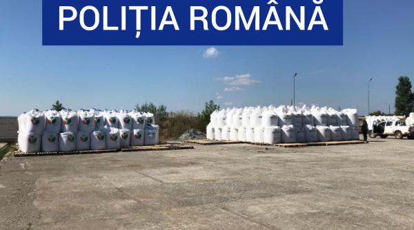 sute de tone de ingrasaminte cu azotat de amoniu  confiscate de autoritati la caras severin