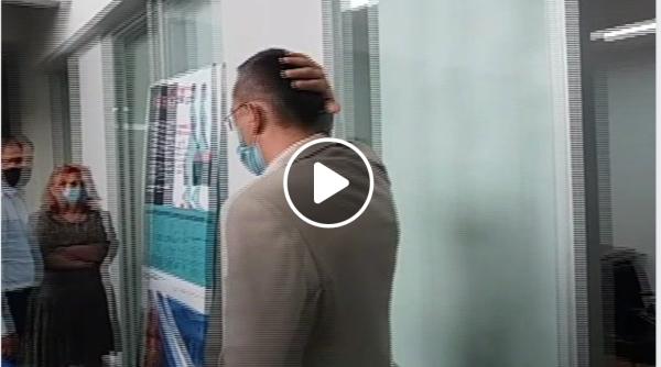 incaierare intre psd si pnl in biroul electoral filmare cu mobilul tip usr vs camera de supraveghere