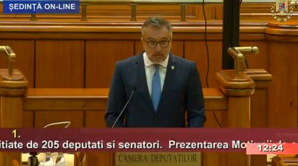 romsacanu citeste textul motiunii de cenzura razboiul psd pnl a inceput live
