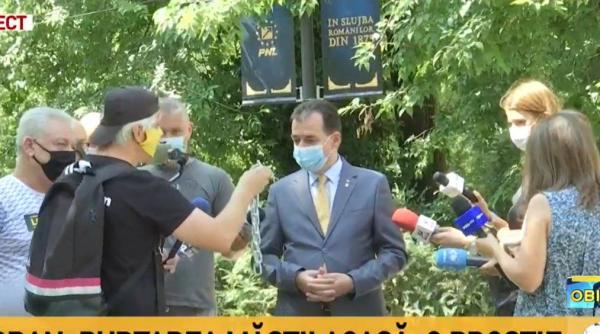 protestatarul ceausescu lant pentru orban gest incredibil in direct video