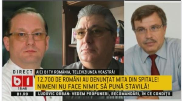 fenomenul spaga continua in spitalele din tara barbu a rabufnit da l dr cu unde ne ducem e vina noastra