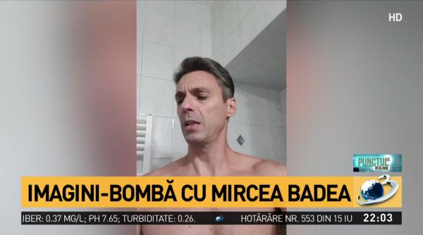 mircea badea imaginile pe care fanii le asteptau direct din baie