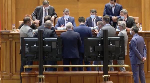 vot motiune de cenzura sedinta suspendata