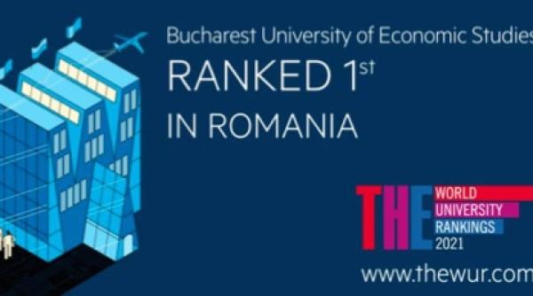 ase bucures ti locul i i n roma nia i n times higher education world university rankings 2021