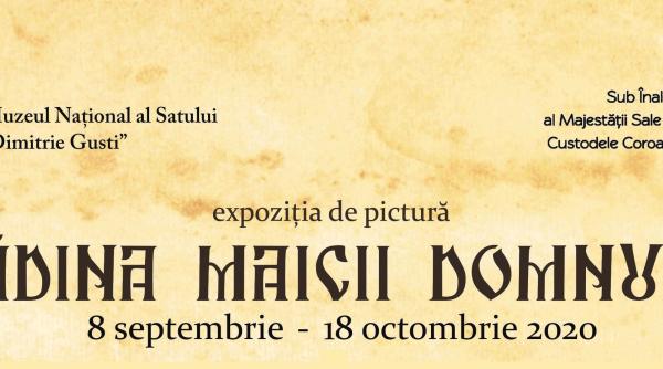 expozitia gradina maicii domnului la muzeul satului