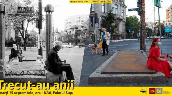 vernisajul trecut au anii 1990 vs 2020 la muzeul municipiului bucuresti