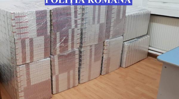 captura uriasa de tigari de contrabanda