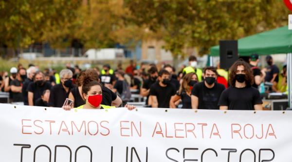 nebunie in spania dupa introducerea noilor restrictii haos general video