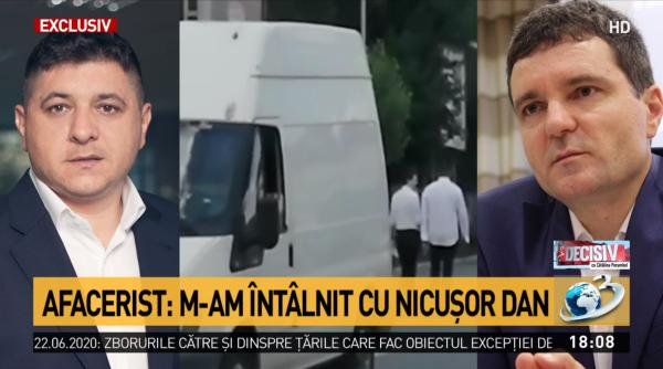 afaceristul care apare in inregistrarea cu nicusor dan a fost o discutie in contradictoriu care a durat mult
