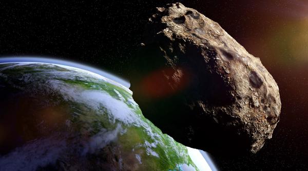 asteroid cat o rulota trece fulgerator pe langa pamant