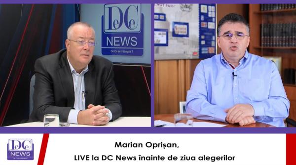 marian oprisan chirieac dezbatere la dc news tv
