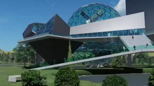 concept arhitectural spectaculos un muzeu al aviatiei stiintei si tehnicii ar putea fi construit la ghimbav