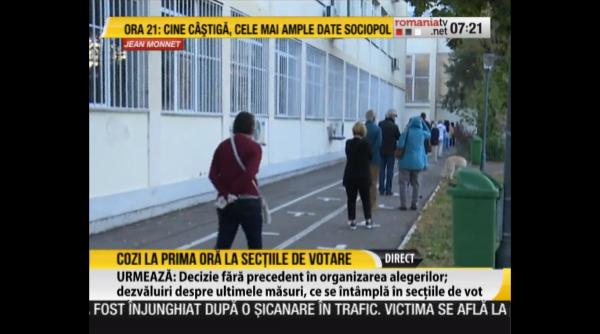 cozi la sectiile de vot din tara inca de la prima ora