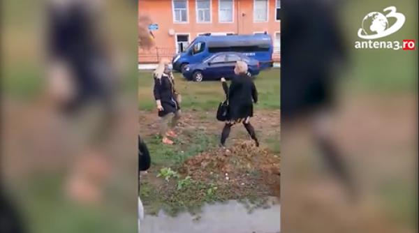 scandal la sectia de vot sotia candidatului pnl bataie cu o alta femeie