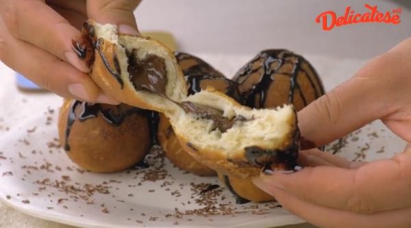 gogosi pufoase umplute cu ciocolata sunt prea bune reteta fabuloasa