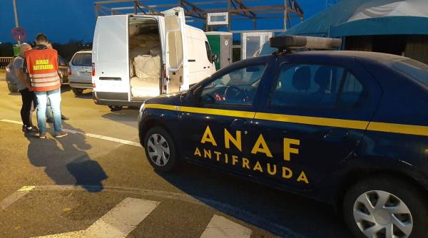 peste 40 de tone de tutun  confiscate de inspectorii anaf antifrauda