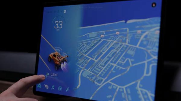 revolutie in industria auto noul hummer electric va folosi o interfata unreal engine