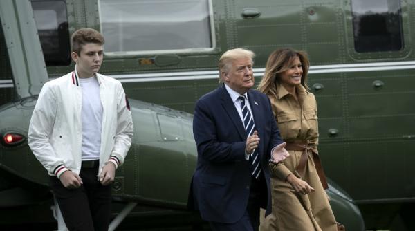 fiul lui donald trump barron a avut si el covid 19