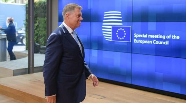 klaus iohannis joi si vineri la reuniunea consiliului european